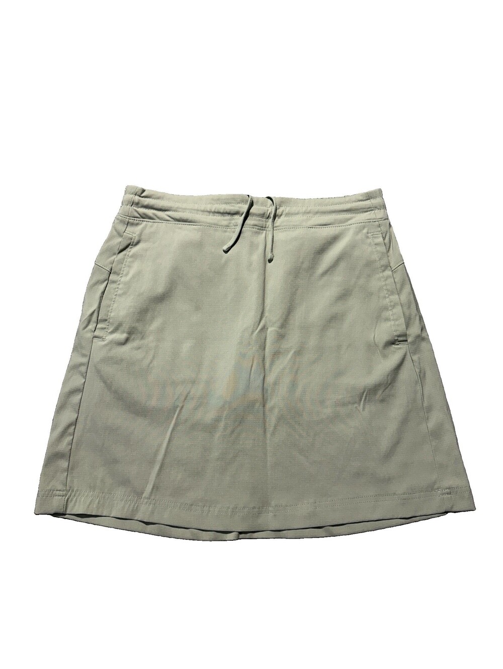 Women's Columbia Skort Skirt Khaki Green UPF 50 Lined Size Ripstop Size Medium